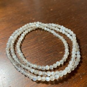 SOLD Moonstone Small Beads Bracelet